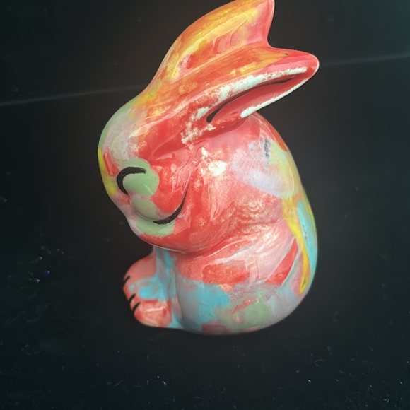Mustard Seed Pottery Small Bunny Rabbit - Picture 1 of 9